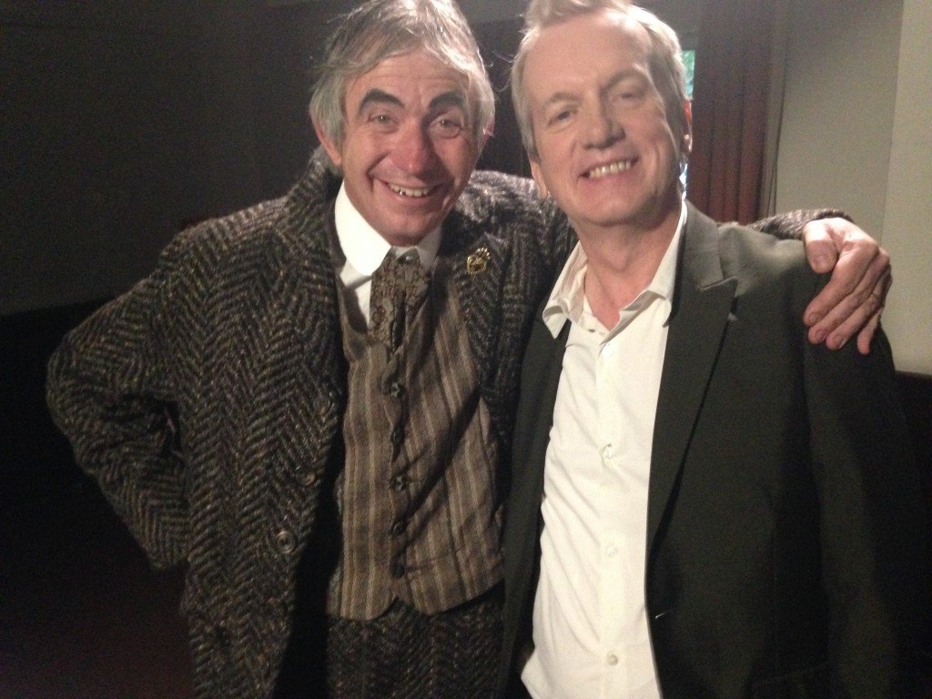 Tony with Frank Skinner