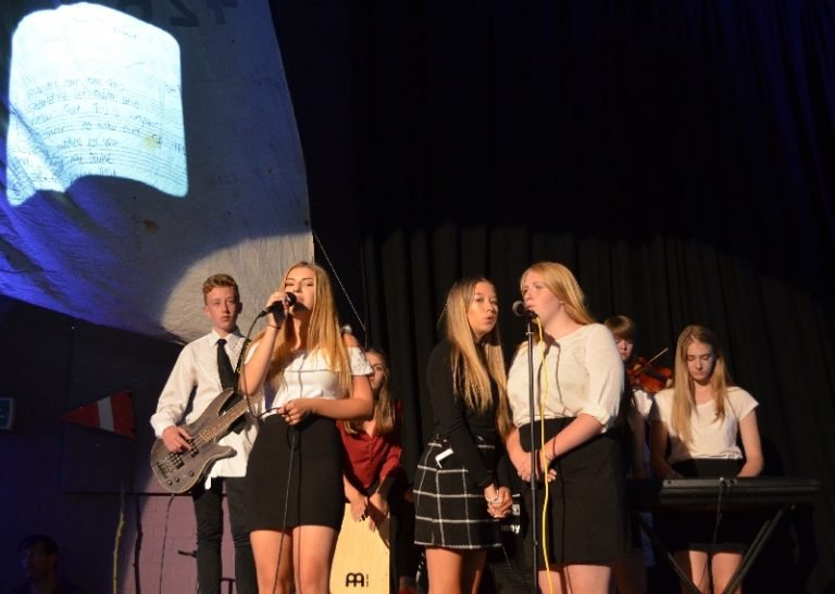 Teignmouth Community School band