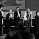 "There Will be Fun" gang performing at The British Library