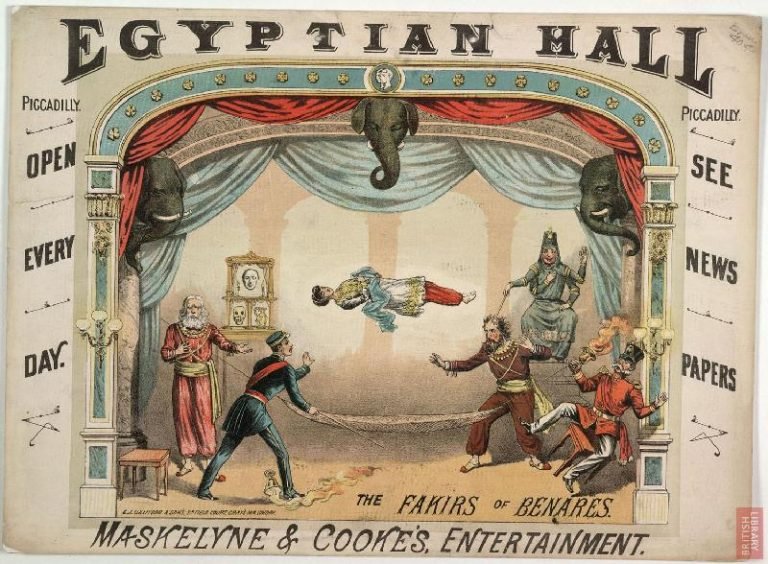 poster-fakirs-of-benares-maskelyne-egyptian-hall