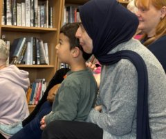 A library show for youngsters audience reaction A library show for youngsters audience reaction