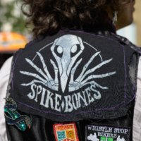 Spike Bones' Jacket back Spike Bones' Jacket back